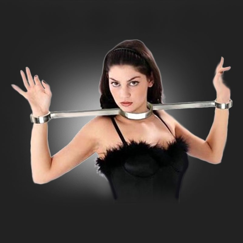 bdsm Vorlage Fesseln und Handschellen Collier-Set Luxus Edelstahl bdsm Vorlage Fesseln und Handschellen Collier-Set Luxus Edelstahl