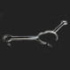 bdsm submission shackles and handcuffs necklace set luxury stainless steel