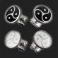 1 pair Stainless Steel Earrings