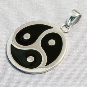 Colgante de acero inoxidable "BDSM Triskel"