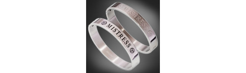 bdsm Armband Schmuck Edelstahl - Geliebte mit BDSM Triskele