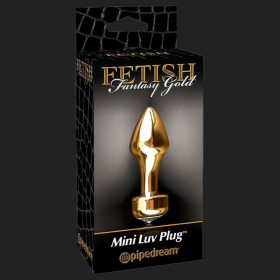 FETISH FANTASY GOLD MINI LUV PLUG 