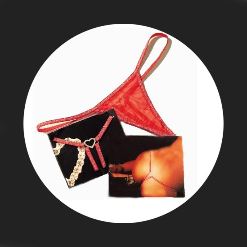 Sexy tanga Corazón de diamantes