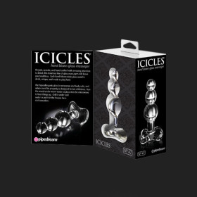 ICICLES NUMBER 47 HAND BLOWN GLASS MASSAGER.