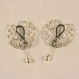Bijoux seins pièges argent gouttes