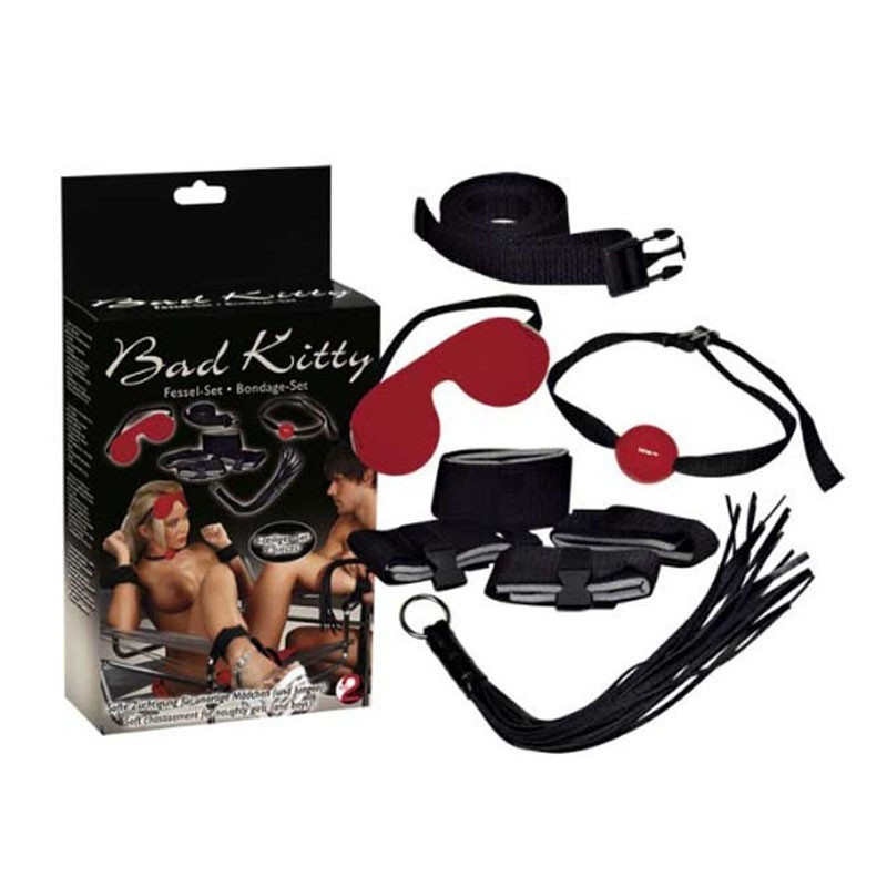 Bad Kitty Bondage-set 8 PC Bad Kitty Bondage-set 8 PC