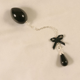 Argento gioielli Egg Pearl penetrante