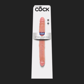  King Cock 30 cm Double Dildo Flesh