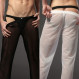 Pantalones largos transparentes