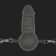 Naturale palla gag a forma di pene