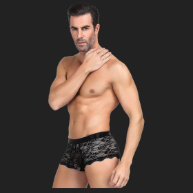 Lace Strappy Panty For Men