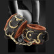 Faux leather handcuffs