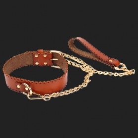 Bdsm submissive collar faux leather