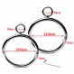 bdsm jewelry Rolled Stainless Steel Slave Collars