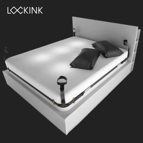 Kit de sujeción de cama ajustable BDSM para parejas