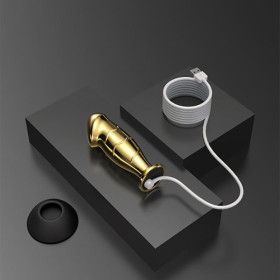 Hercules Remote-Control Metal Vibrating Prostate Massager