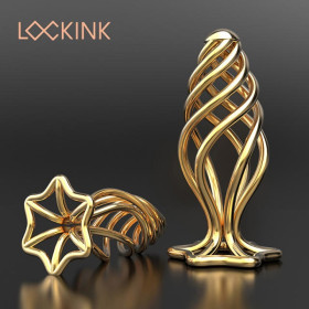 Pinecone Hollow Spiral Analplug für Unisex-Gebrauch