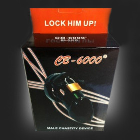 CB6000 schwarz Cage Keuschheit für Männer