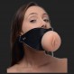 Pussy Face Oral Sex Open Mouth Gag BDSM Slave