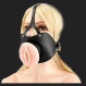 Pussy Face Oral Sex Open Mouth Gag  BDSM Slave