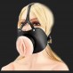 Pussy Face Oral Sex Open Mouth Gag BDSM Slave