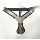 bdsm bondage cintura di castità modello femminile Model-T regolabile di lusso in acciaio inox
