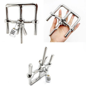 Handschelle aus Edelstahl mit Code