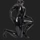 Herren-Latexanzug