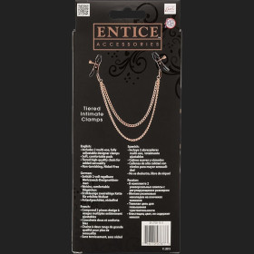 Entice ENTICE TIERED INTIMATE CLAMPS