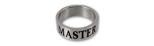 Edelstahlring - Master - Slave-Geliebte BDSM Triskel