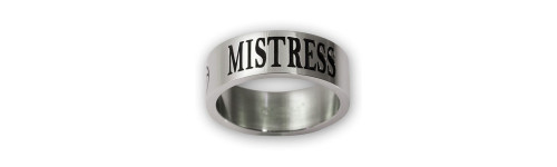 Edelstahlring - Master - Slave-Geliebte BDSM Triskel