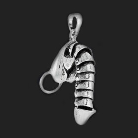 pene de la joyería colgante 925